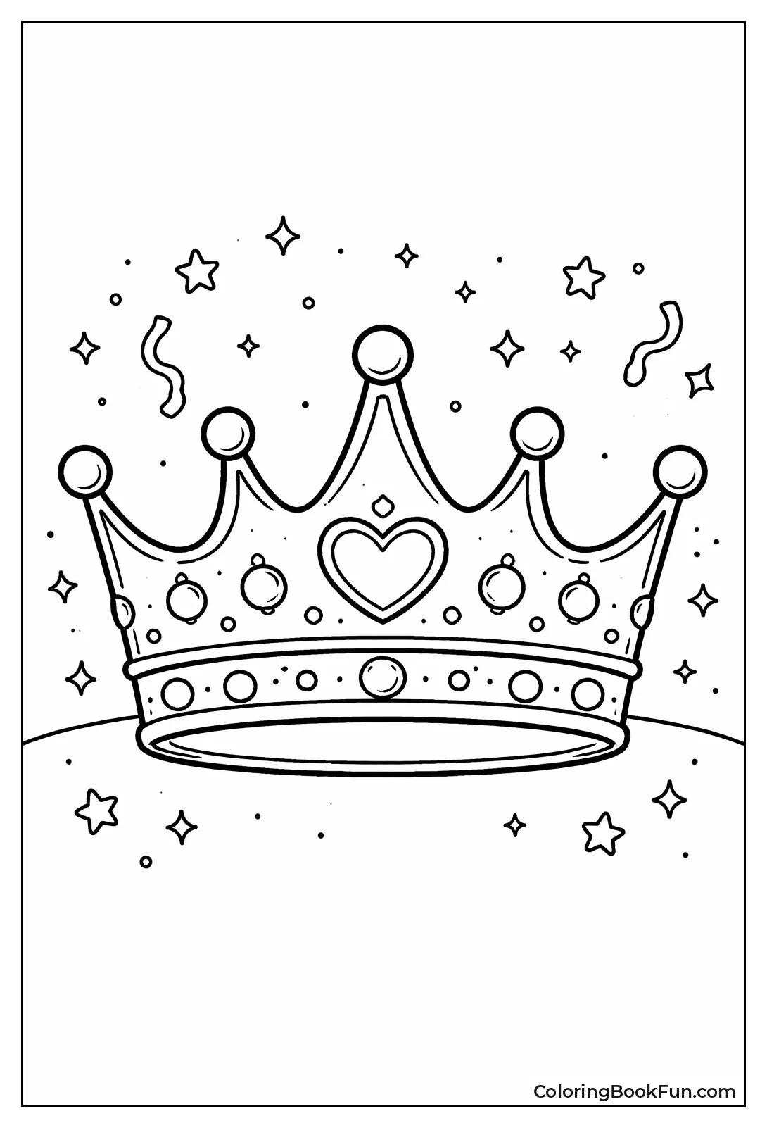 Customizable Crown Outline