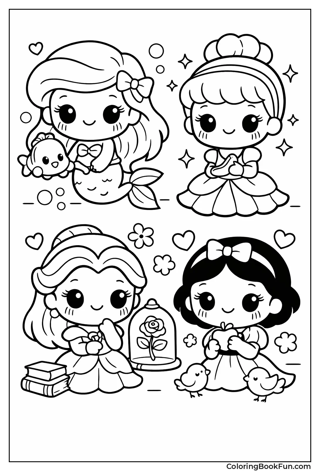 Cute Disney Kawaii Girls