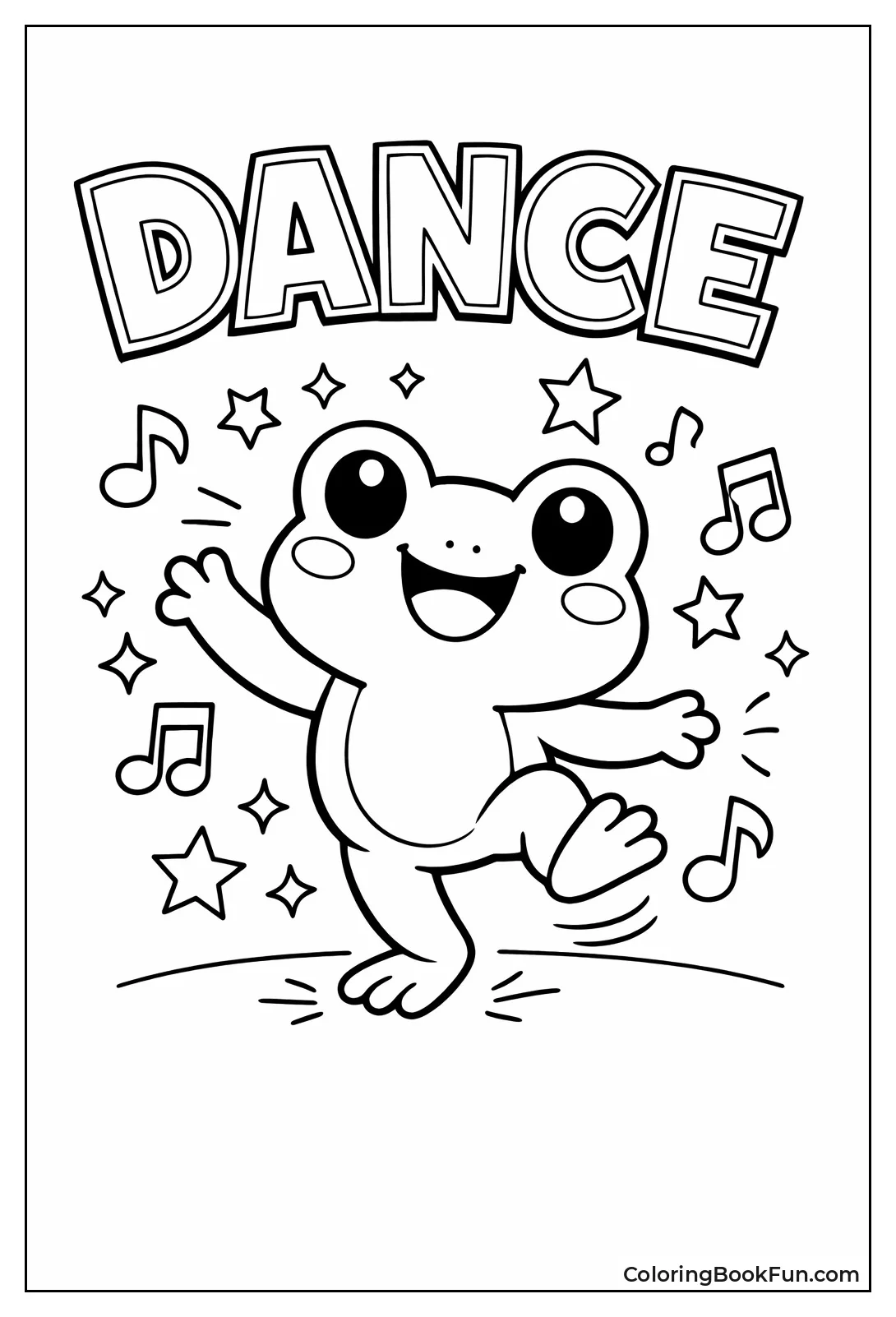 Dancing Frog Party Time