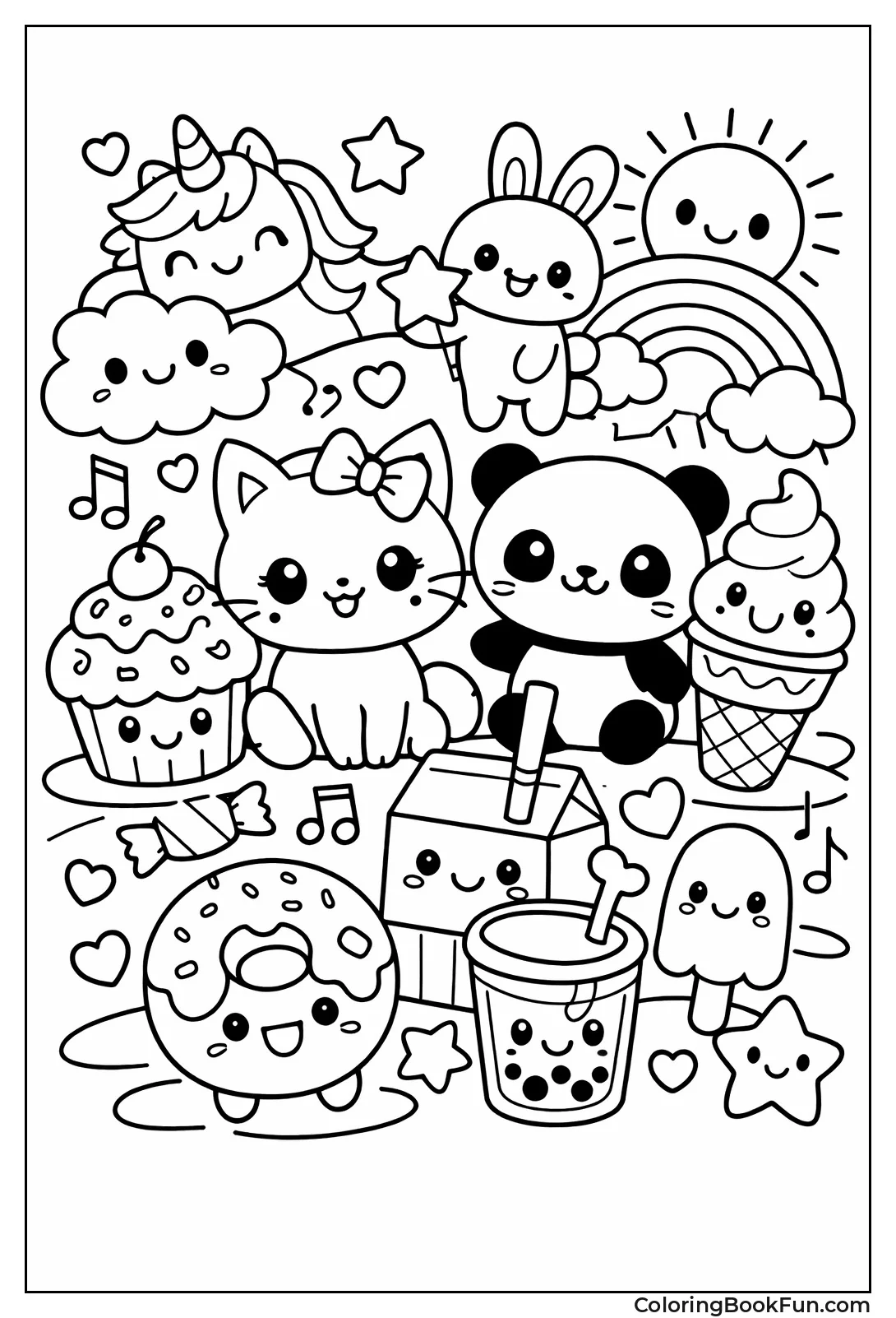 Sweet Kawaii Illustrations