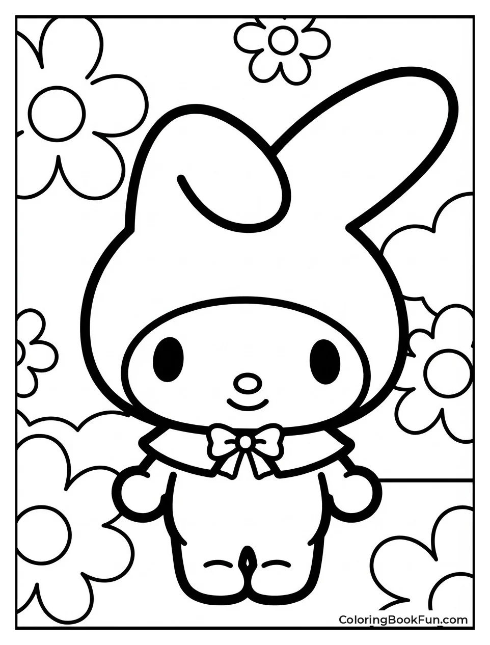 Cute My Melody Winks Sweetly