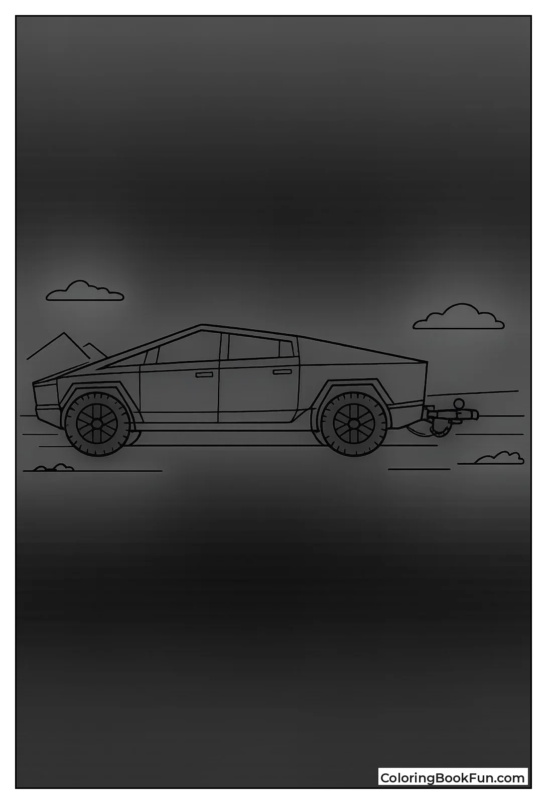 Dual Motor Cybertruck Hitch