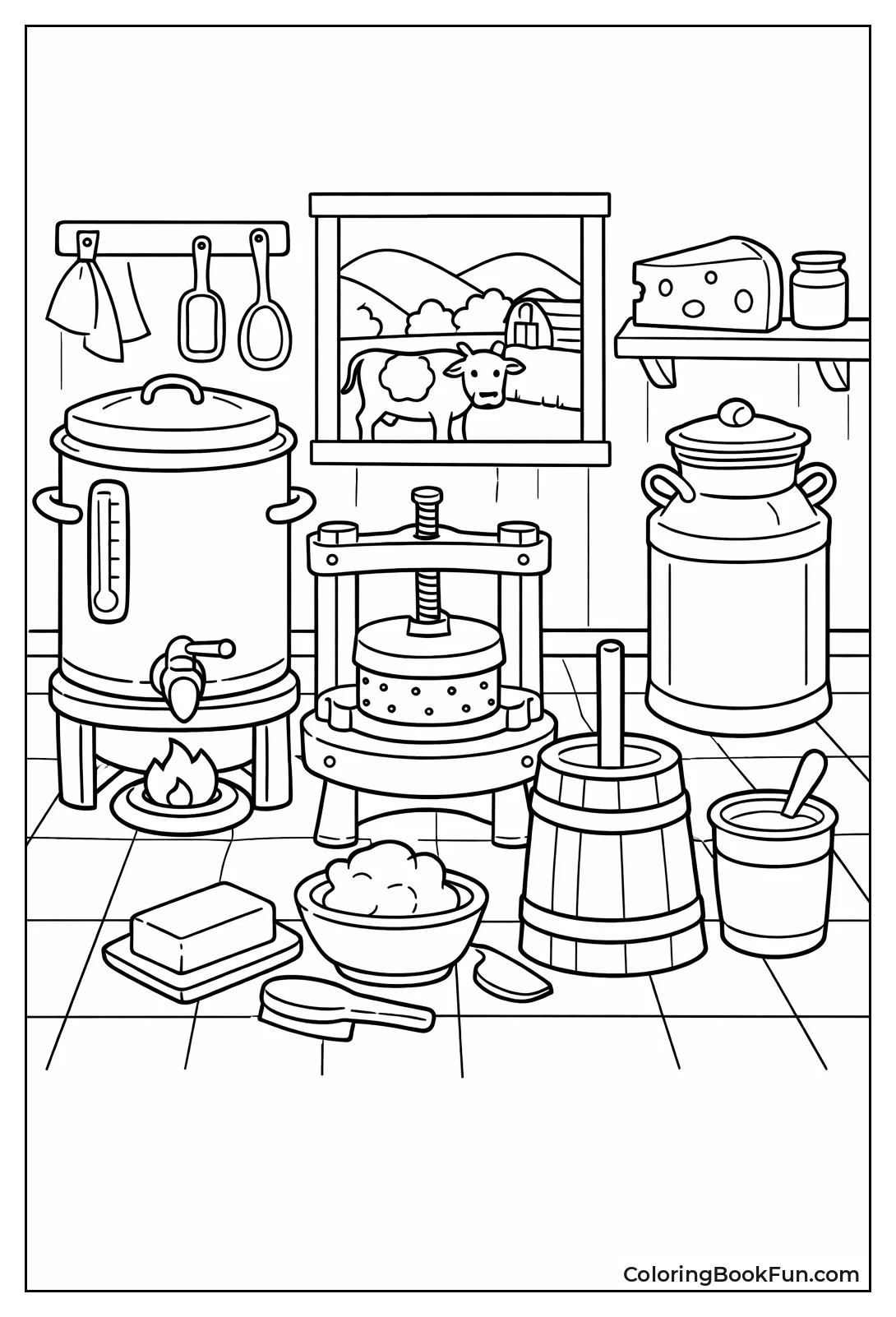 Farm Kitchen Dairy Prep