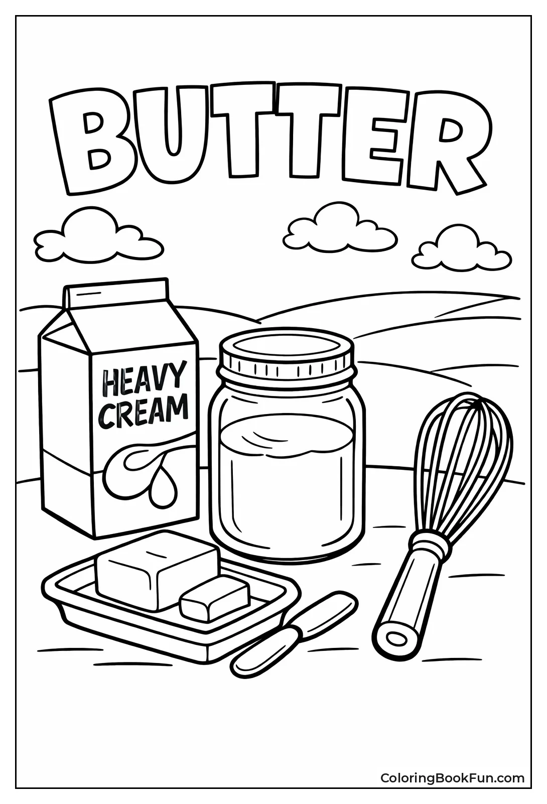 Making Butter with Cream