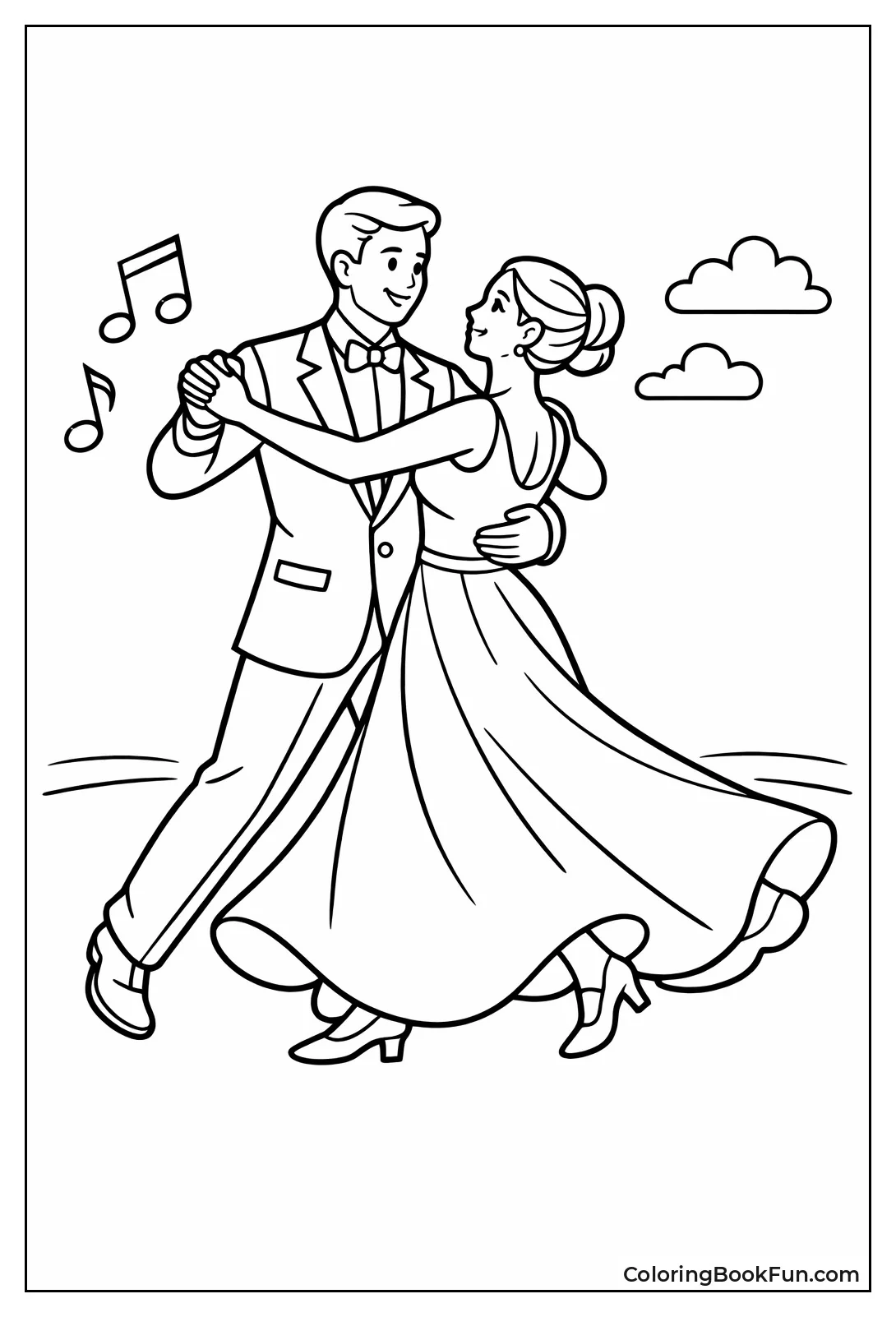 Couple Dances Elegant Waltz