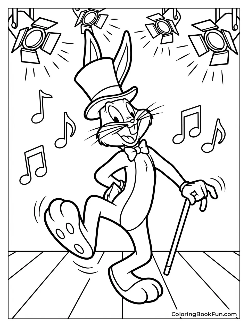 Bugs Bunny Tap Dances