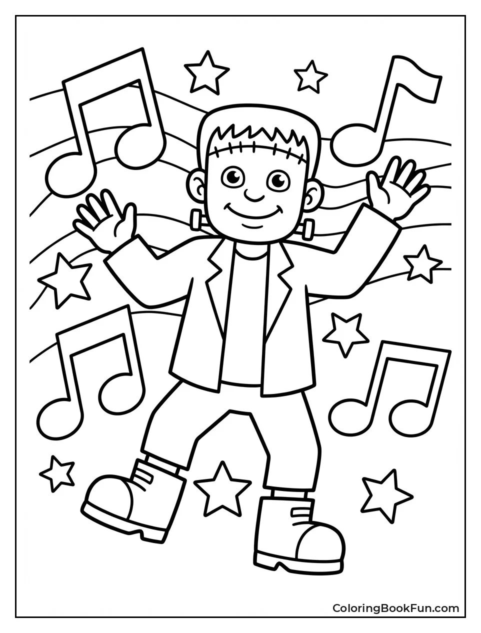 Dancing Frankenstein Grooves Fun