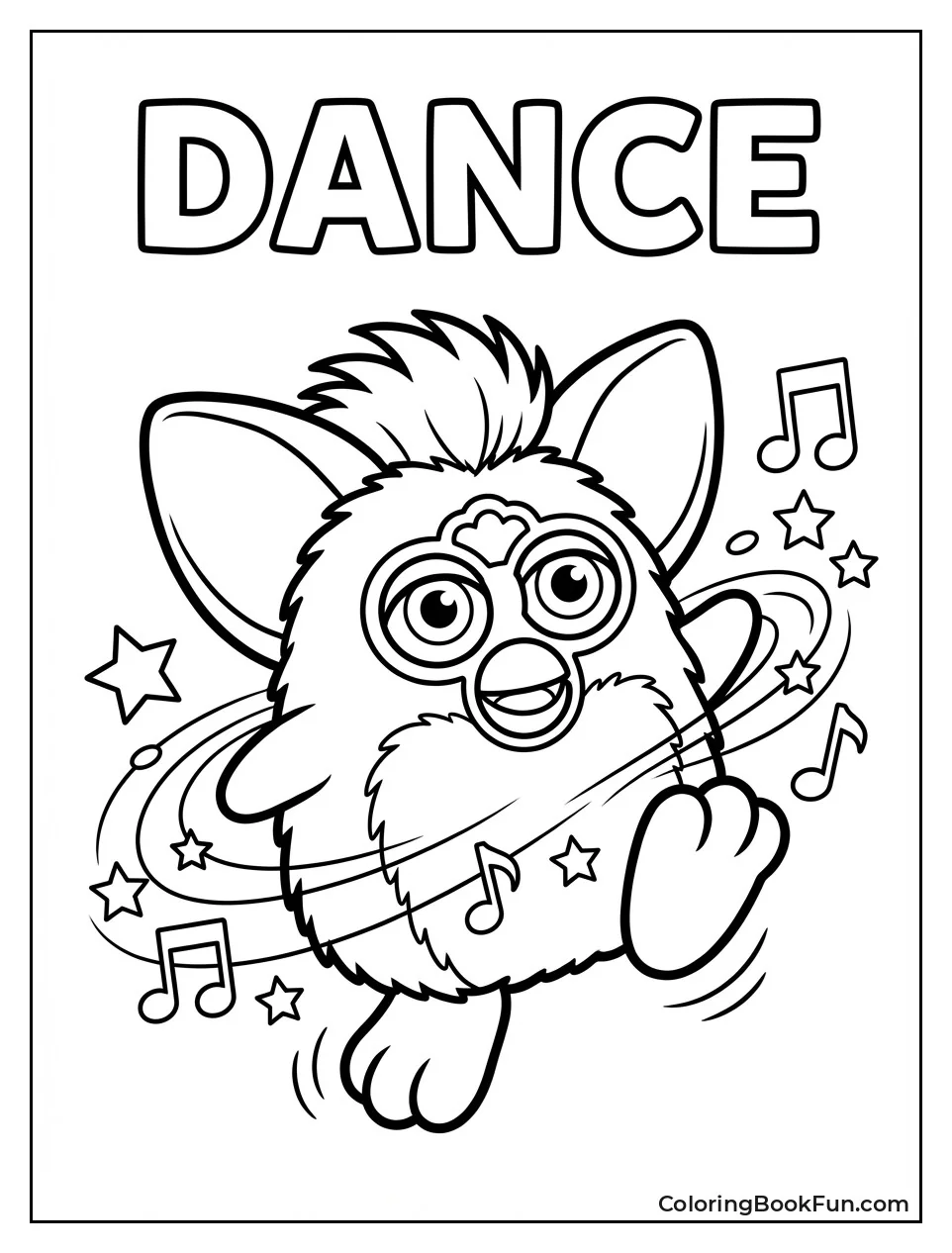 Dancing Furby with Notes