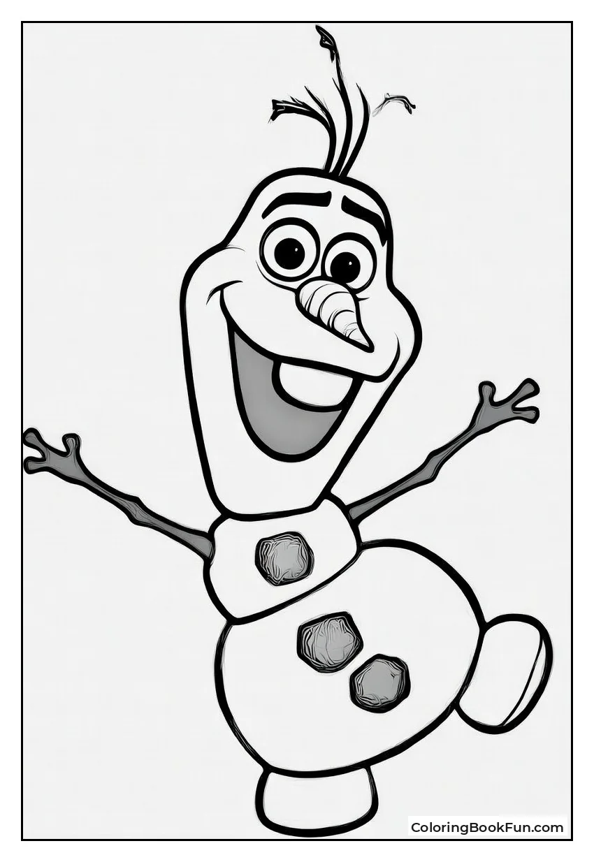 Dancing Olaf Joy