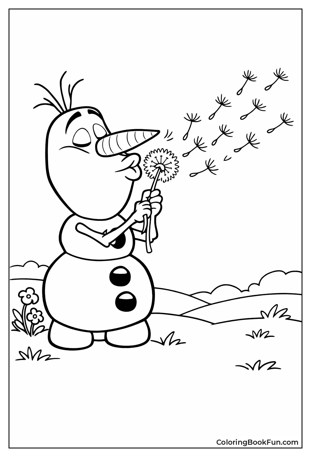 Dandelion Olaf