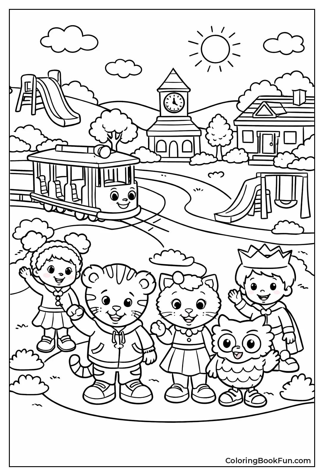 Daniel Tiger Neighborhood Fun