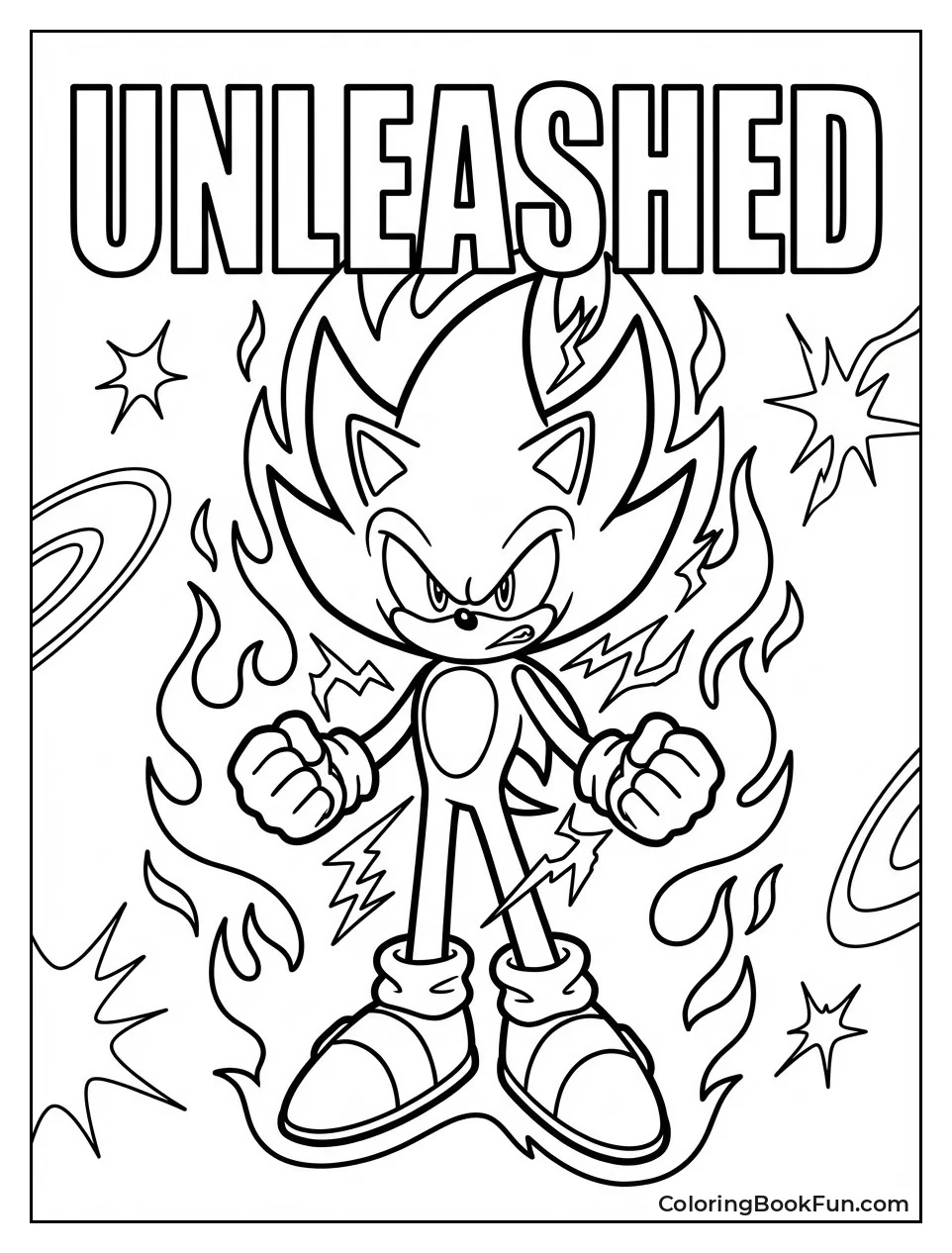 Dark Sonic Surges Blue Aura