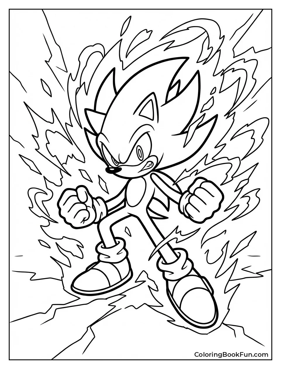 Dark Sonic Unleashes Energy Burst