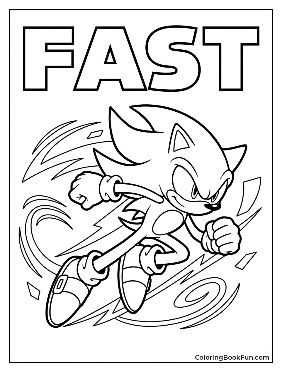 Dark Sonic Speed Dash Streak