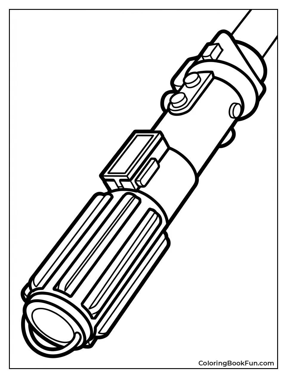 Vader's Lightsaber Hilt with Buttons