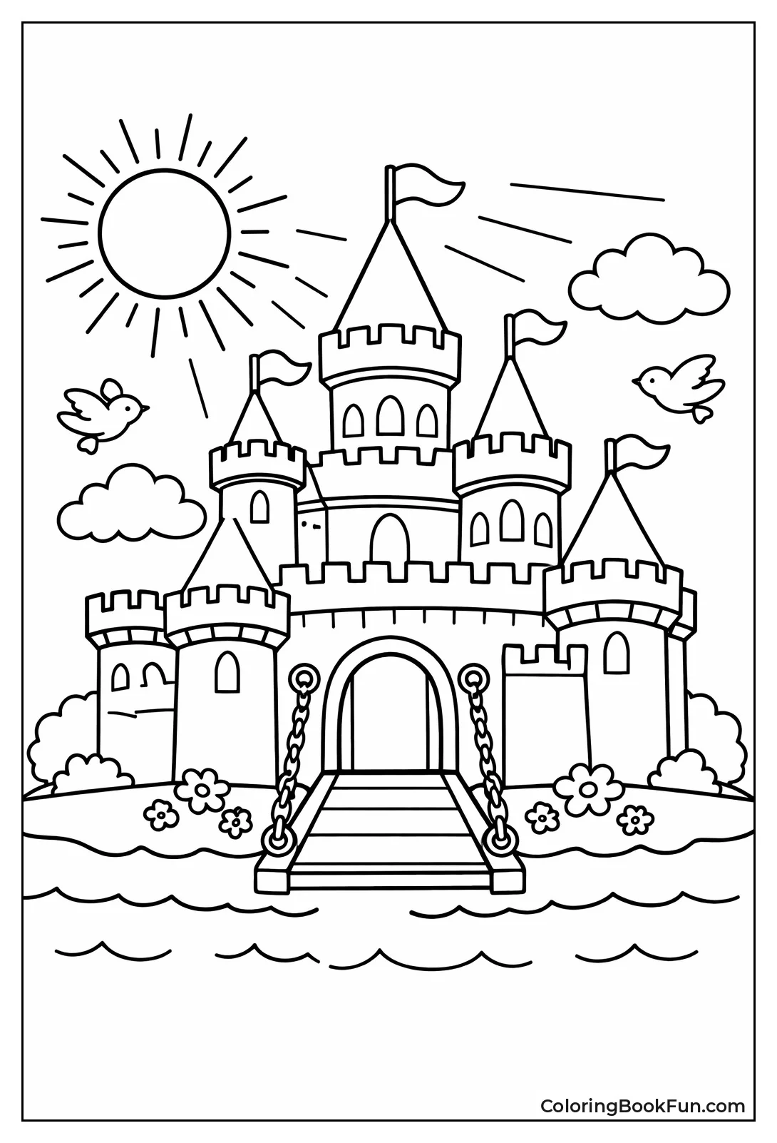 Sunny Daytime Castle