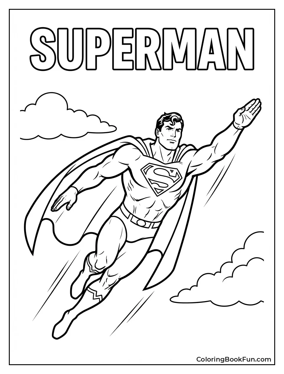 Classic Comic Superman