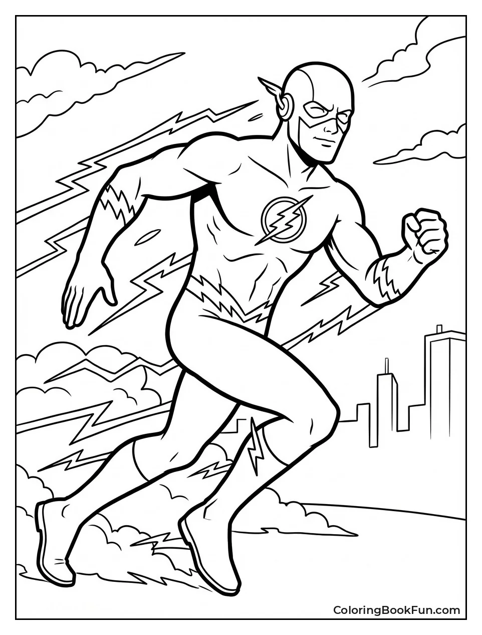 Classic DC Flash with Lightning