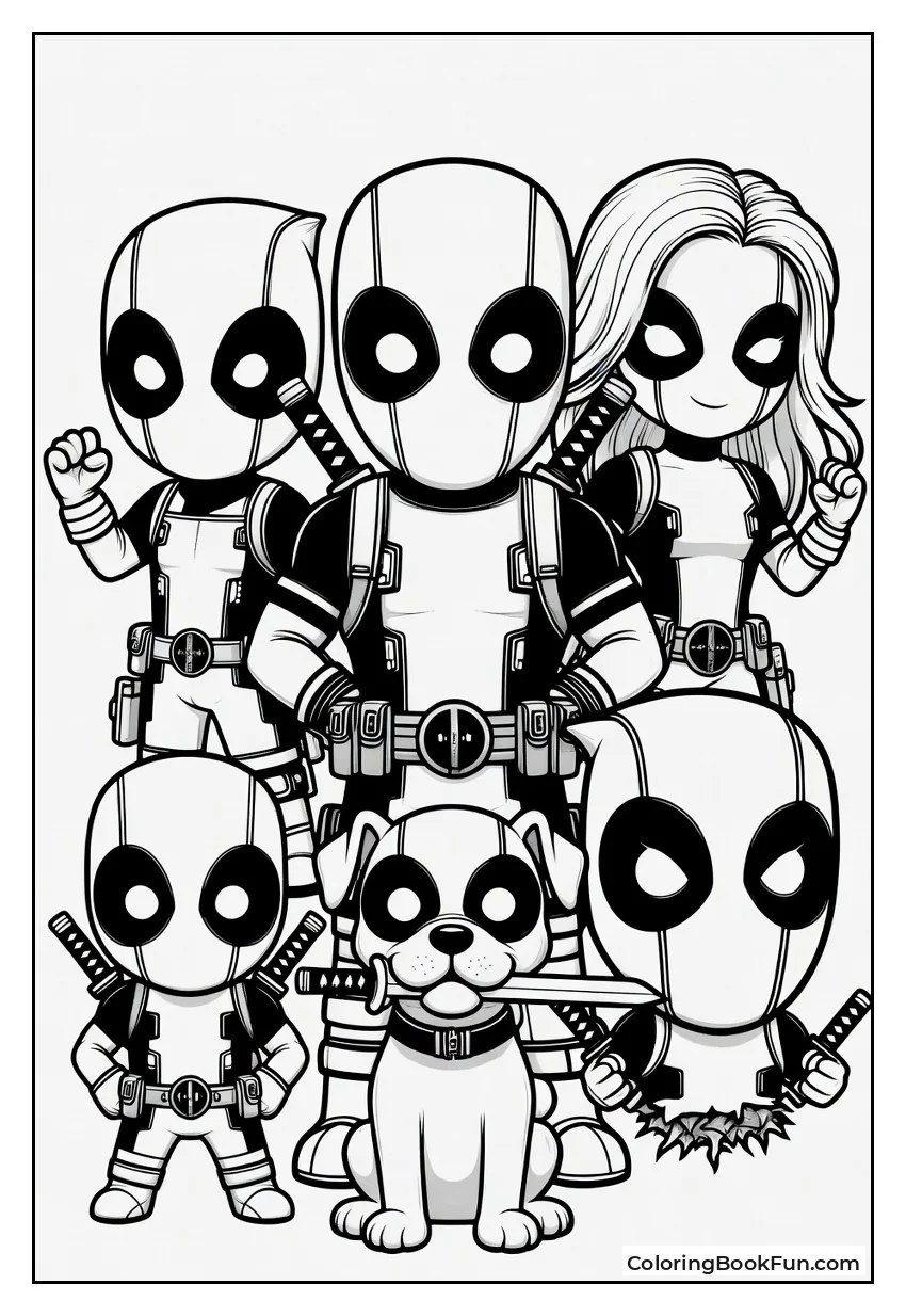 Deadpool Corps Assemble