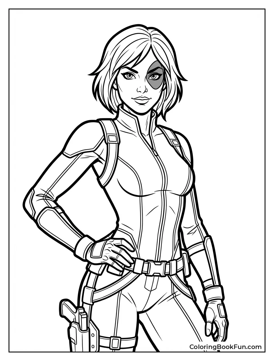 Domino Poses with Lucky Patterns