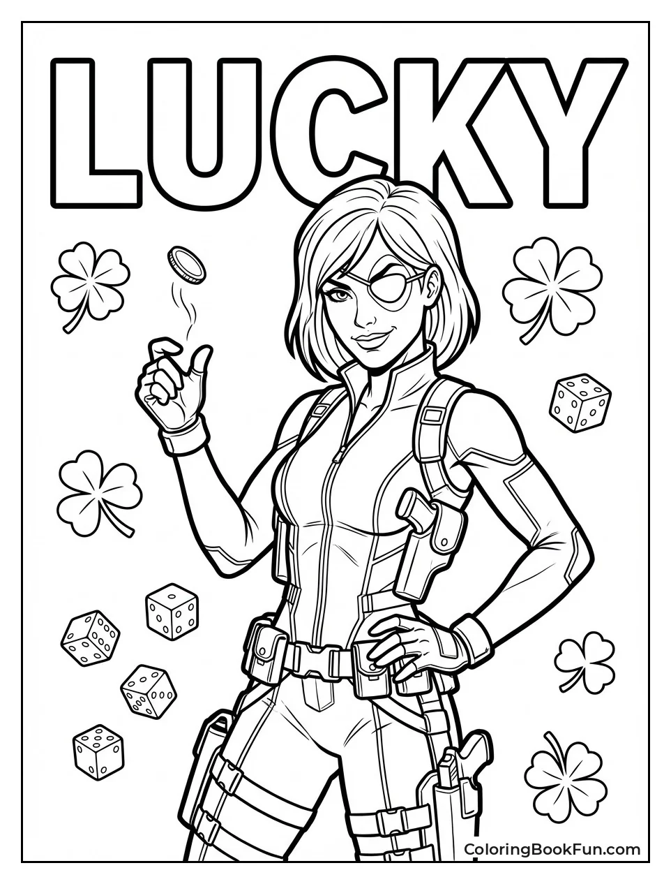 Domino Flips Shiny Lucky Coin