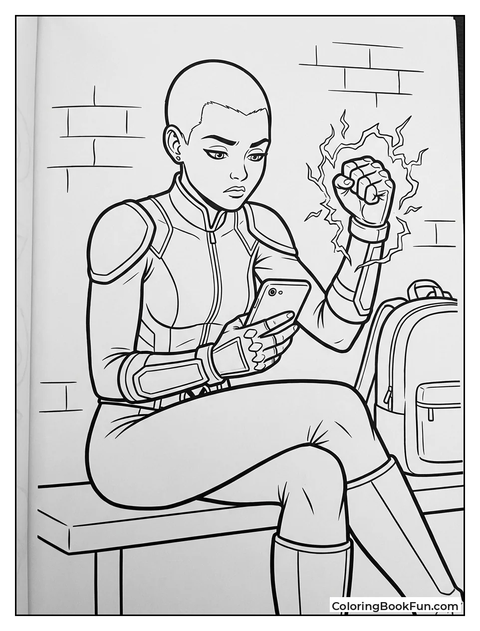 Bored Negasonic Charges Energy Blast