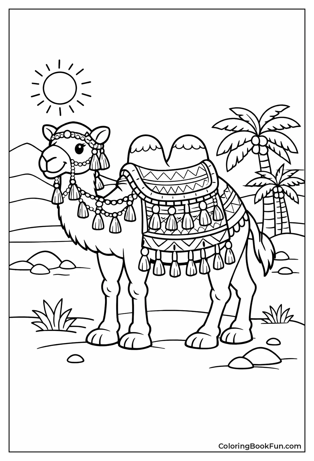 Decorated Festival Camel