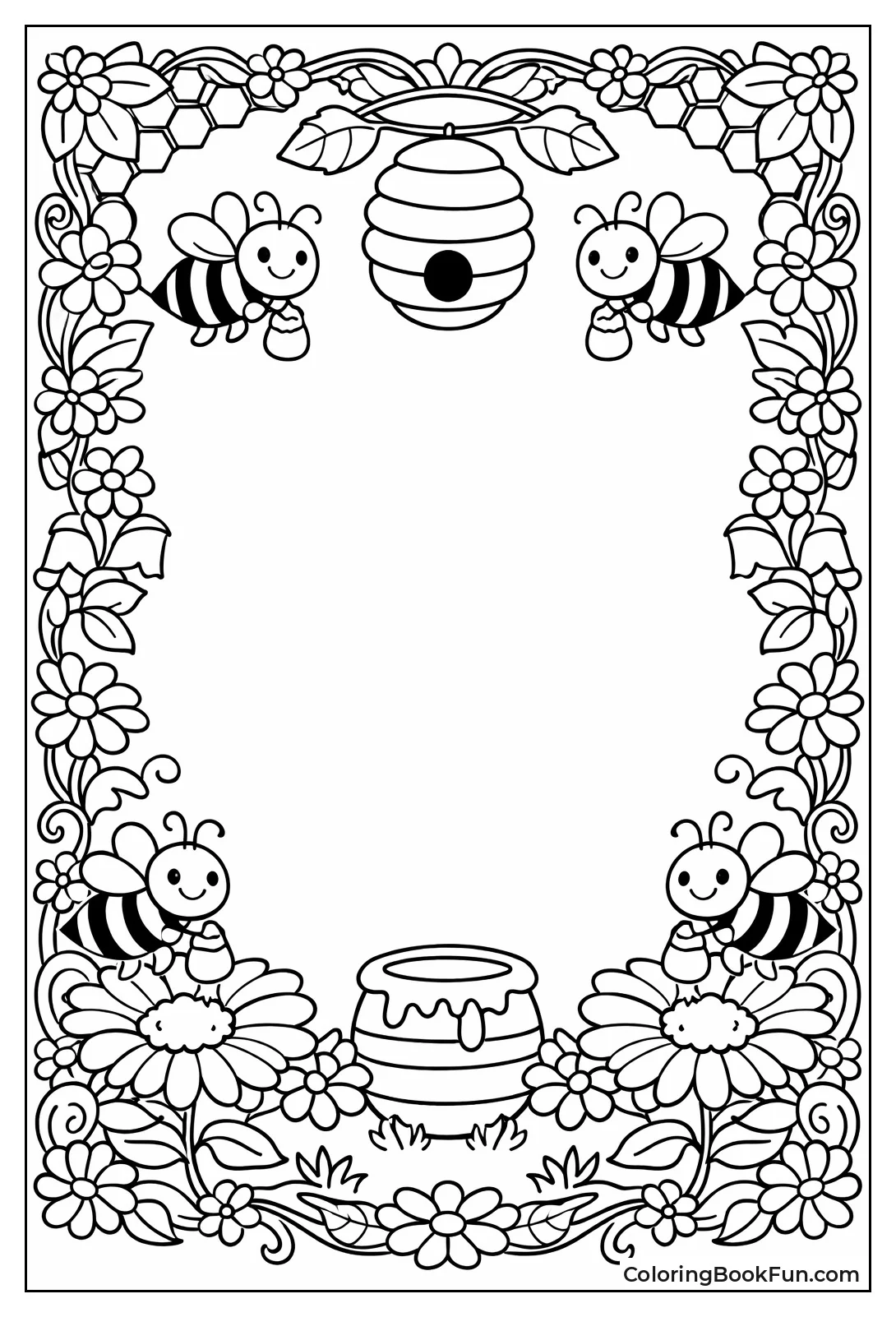 Decorative Bee Frame