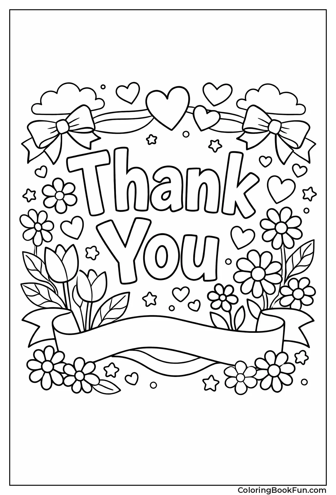 Card Blooms with Ribbons