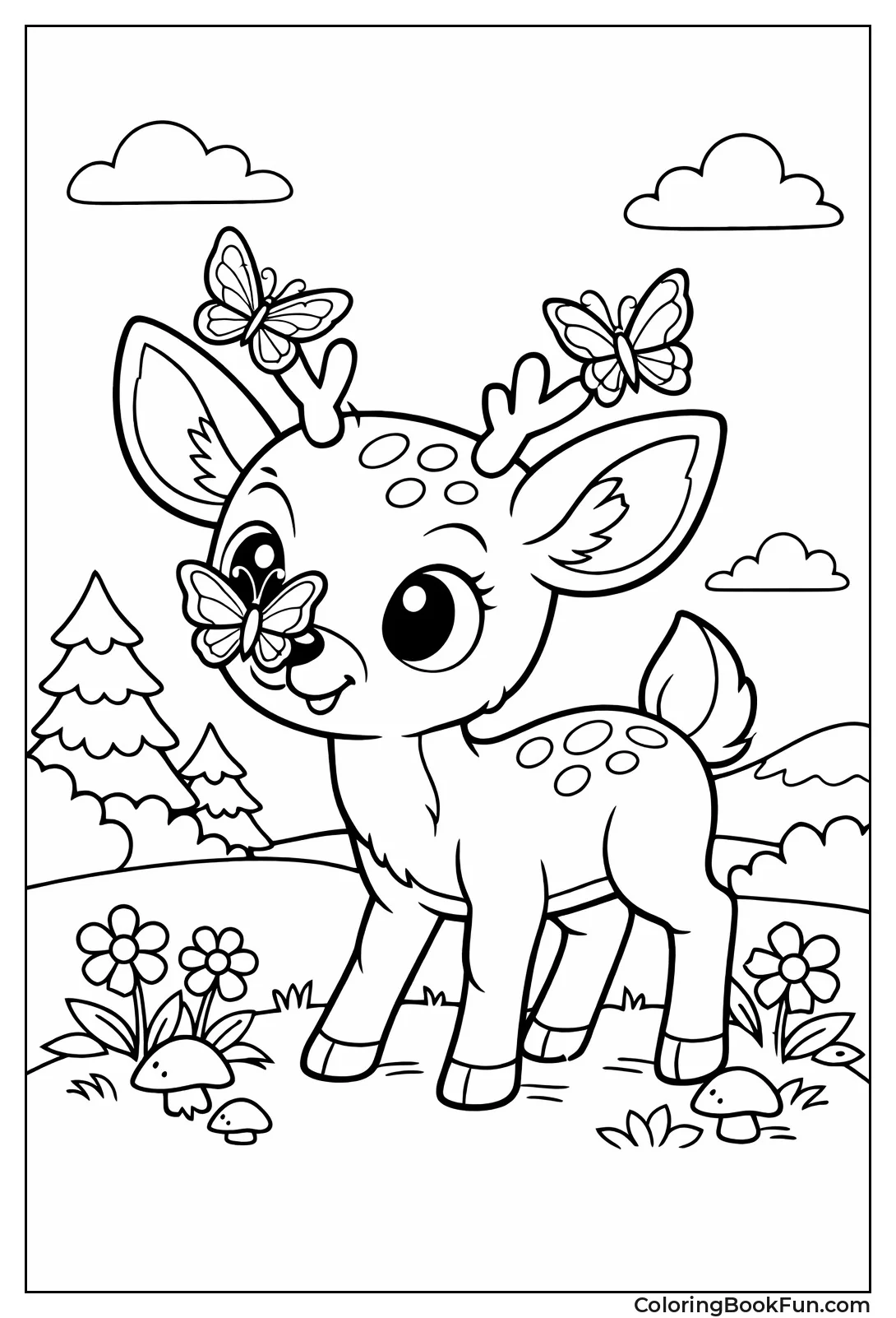 Butterflies on Fawn Nose