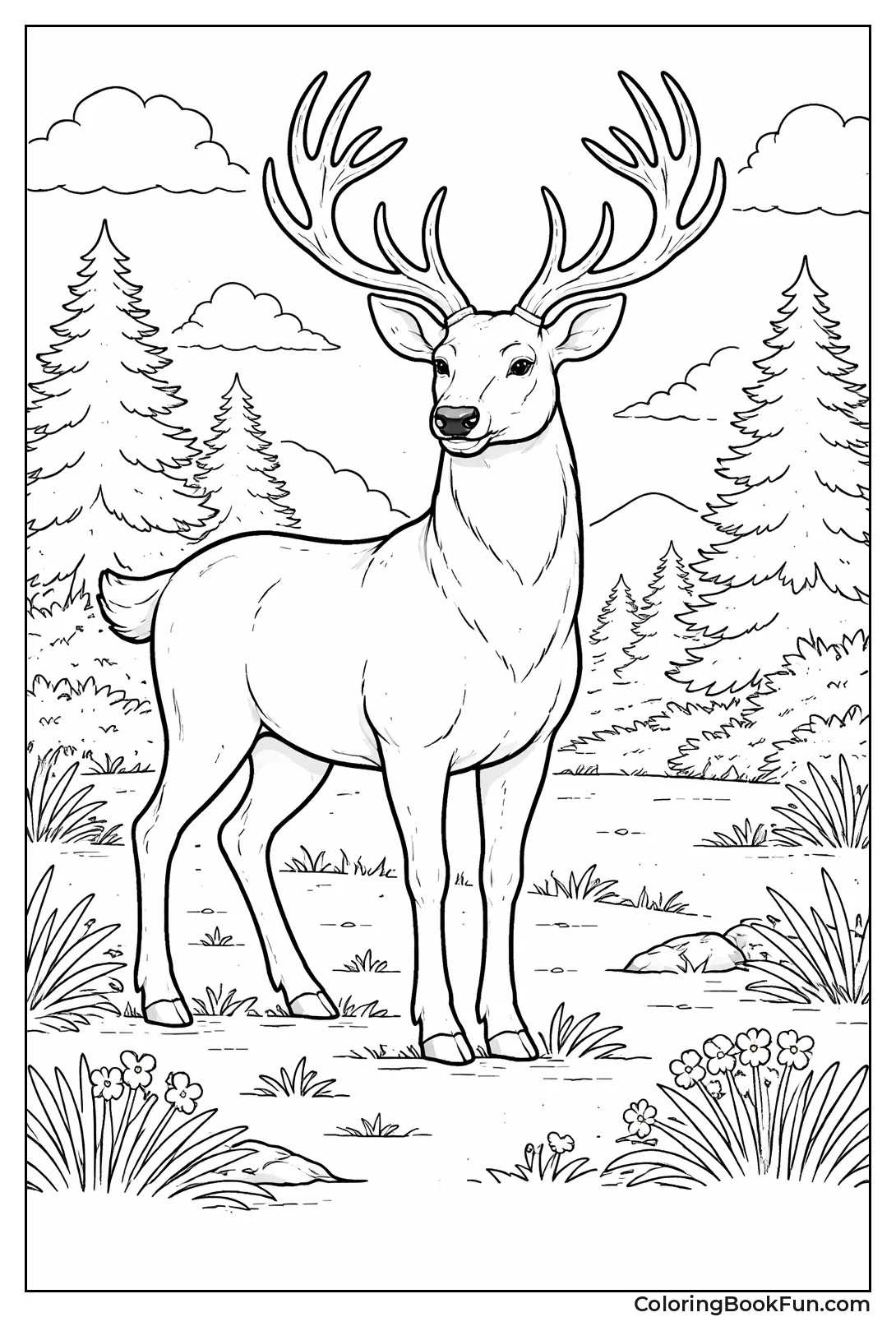 Big Buck Stands Proudly