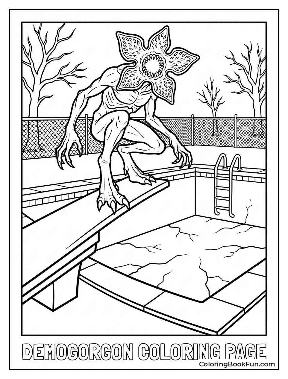 Demogorgon on Diving Board