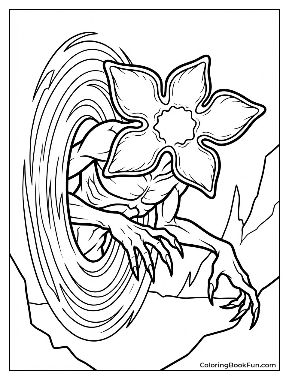 Demogorgon Emerges from Portal