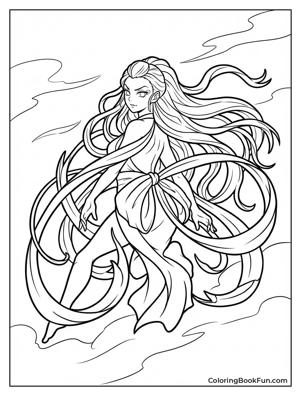 Daki Lashes Obi Sash