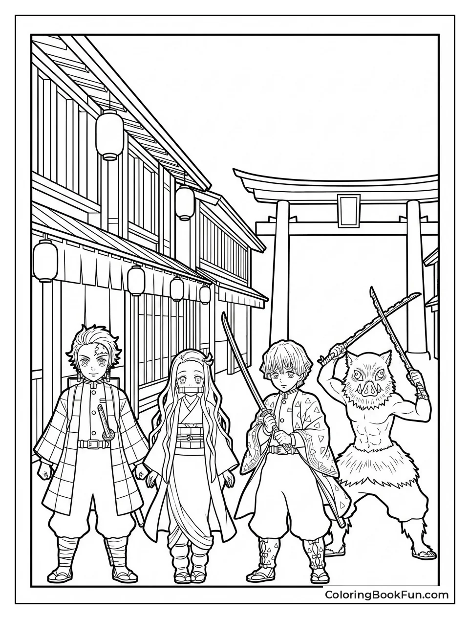 Lanterns Light Entertainment Streets