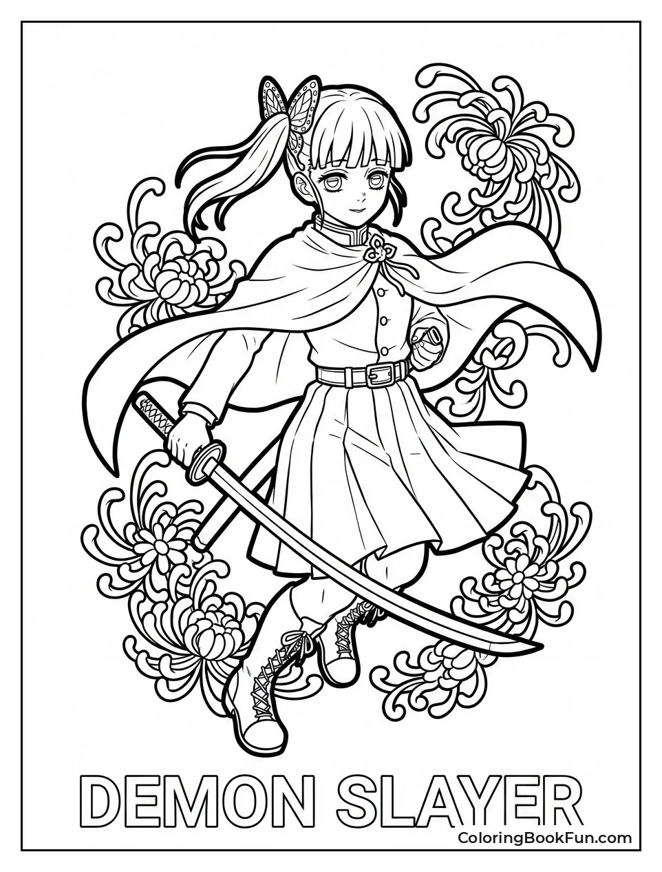 Kanao Performs Flower Breathing