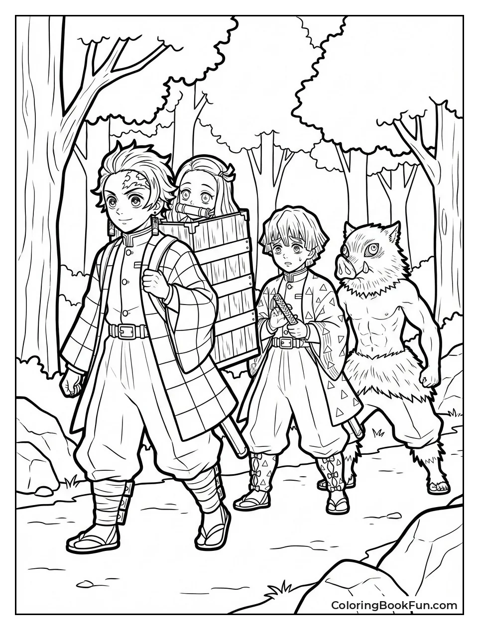 Quartet Walks Forest Path