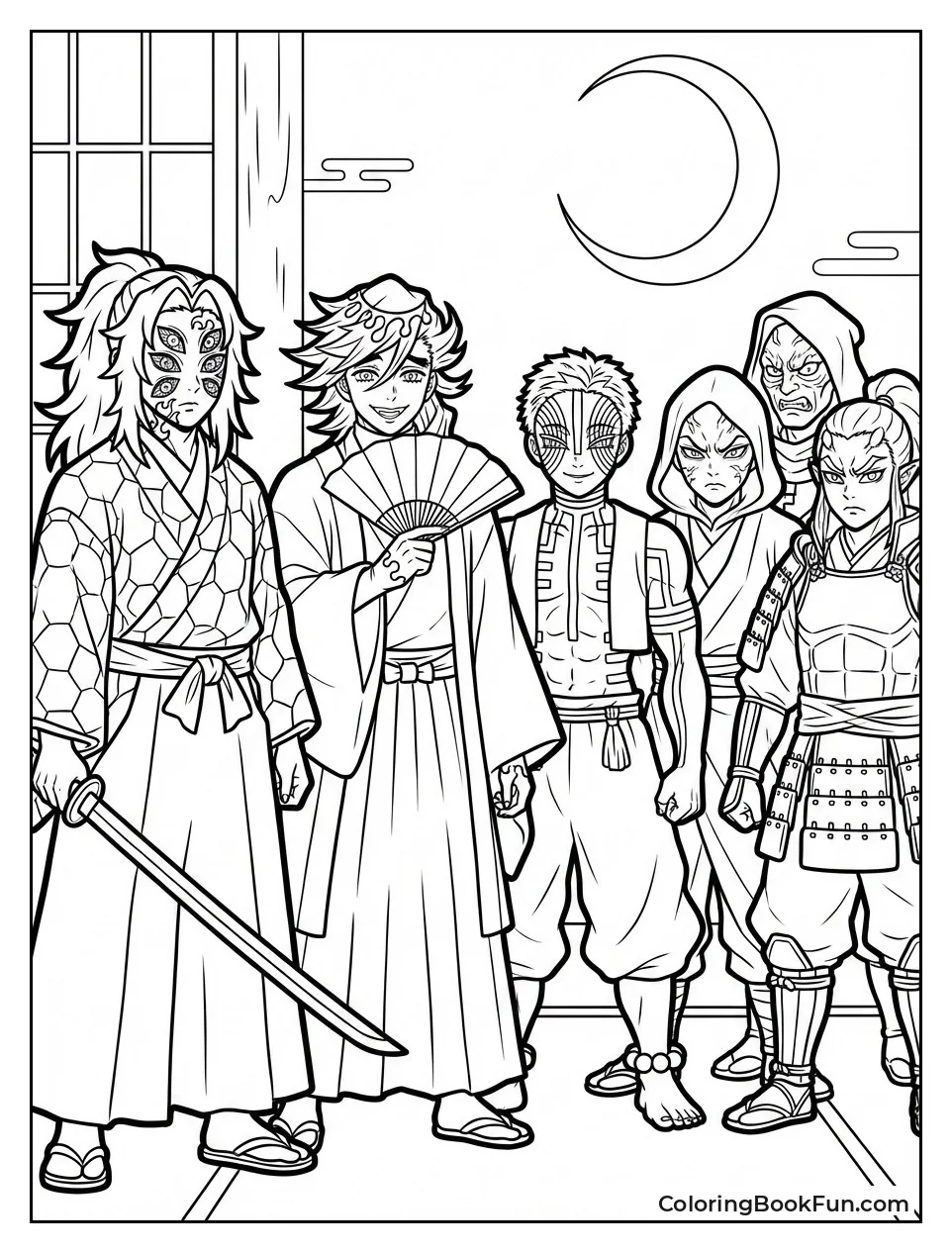 Upper Moons Line Up Menacingly