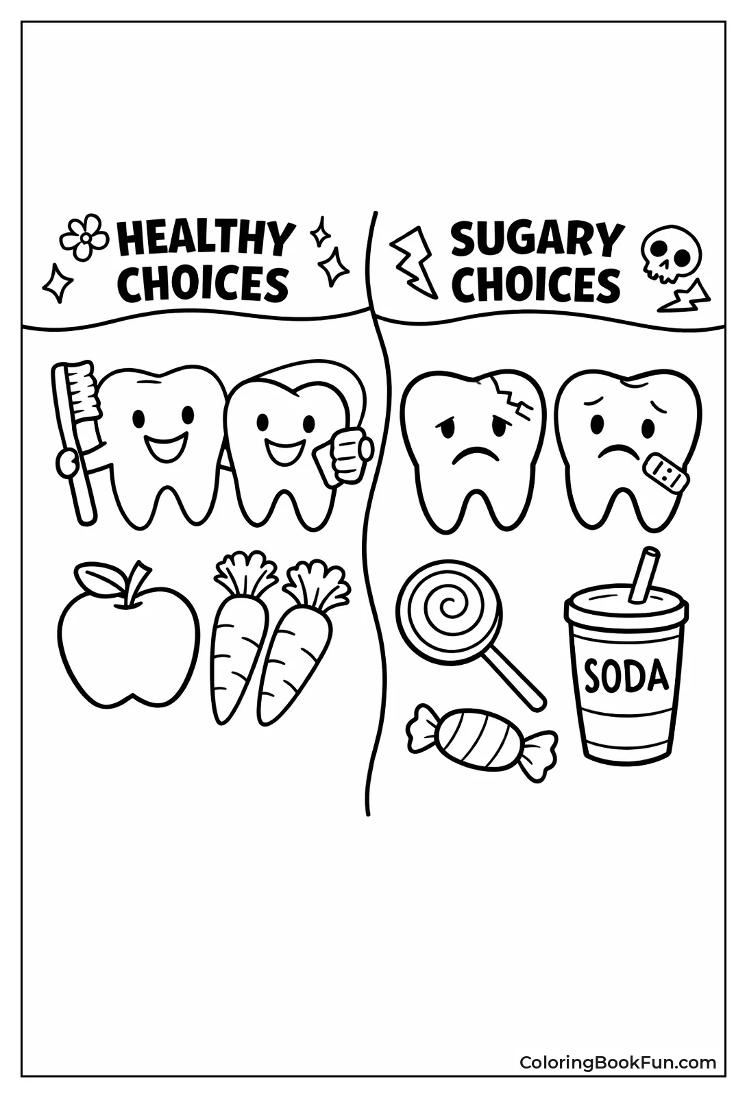 Healthy Foods Make Smiles