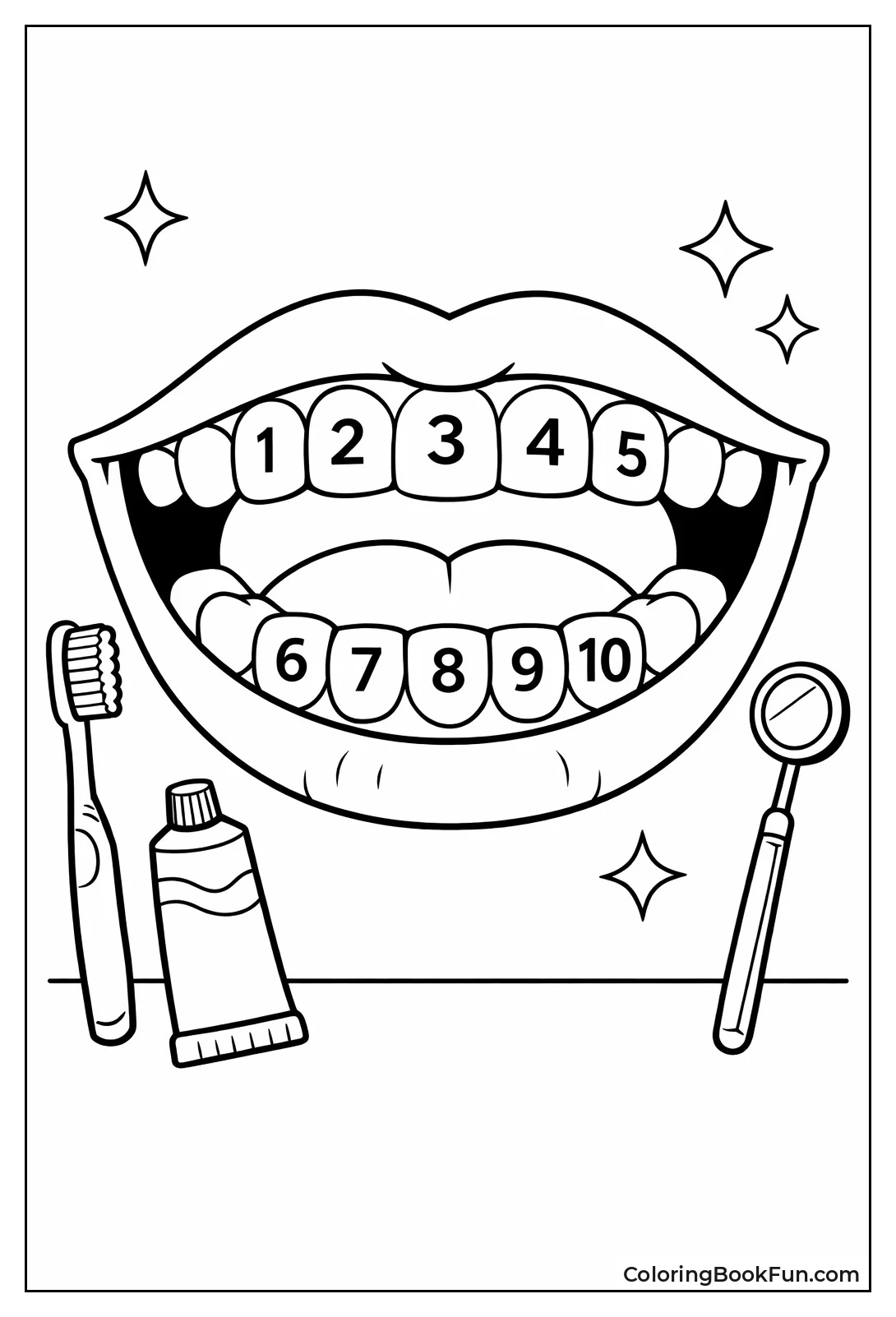 Count Teeth in Mouth