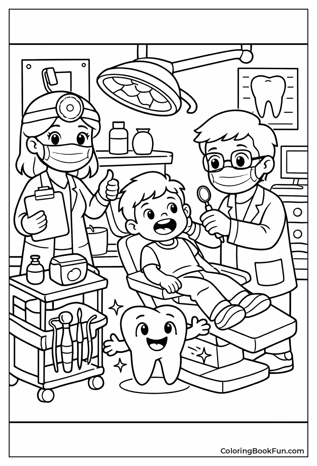 Find Hidden Dental Tools