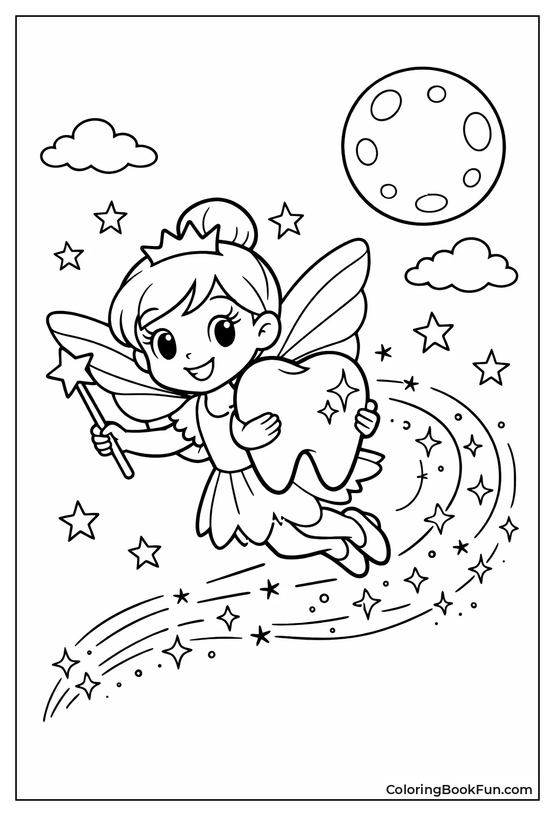 Tooth Fairy Flying High