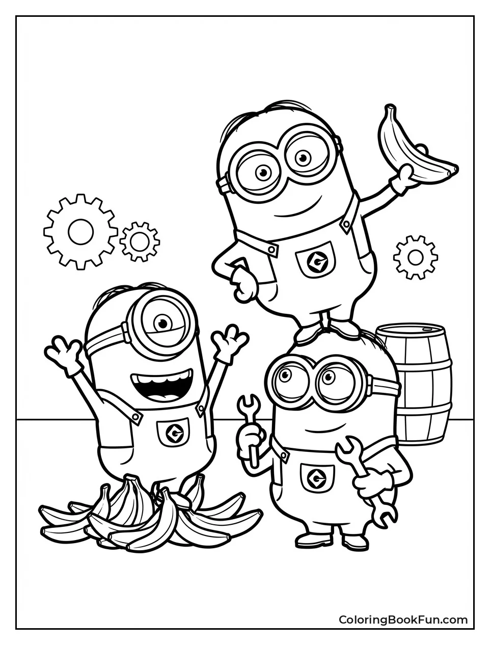 Classic Minions Act Mischievous