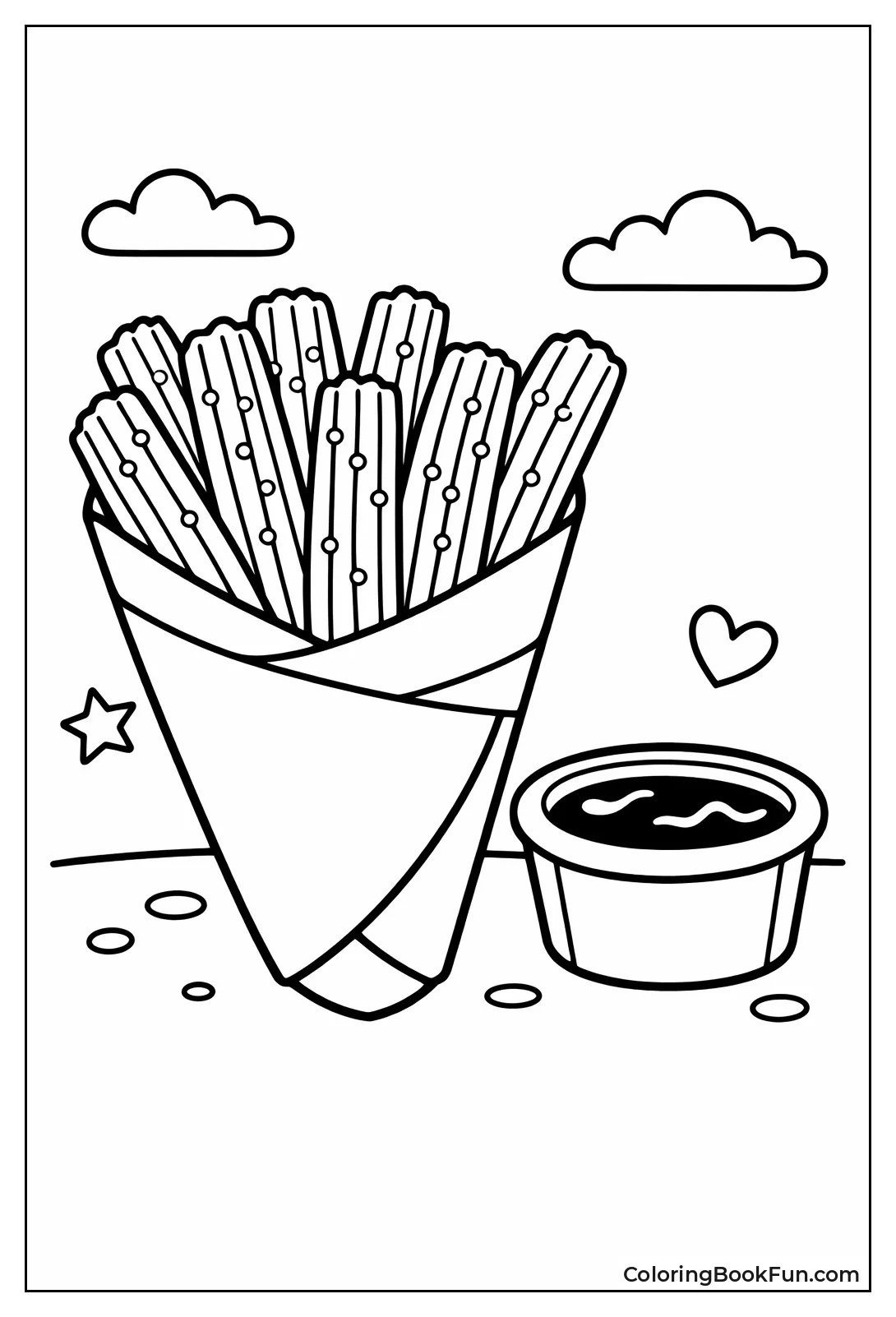 Churros in Paper Cone