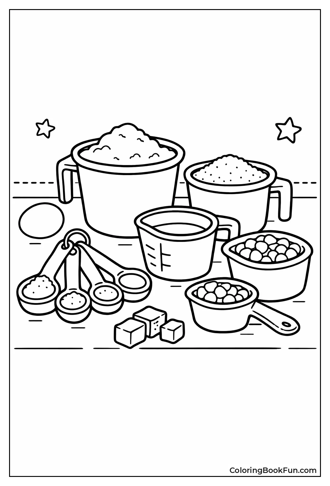 Measuring Cups Ingredients