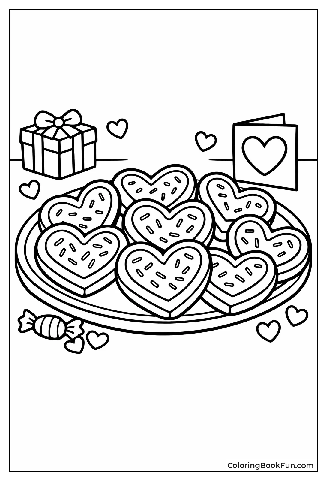 Heart Cookies with Icing