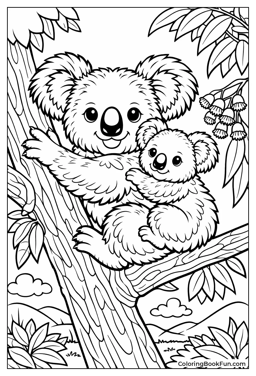 Detailed Textured Koala