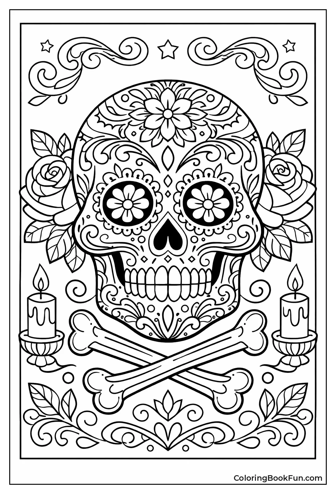 Detailed Skull with Fine Textures