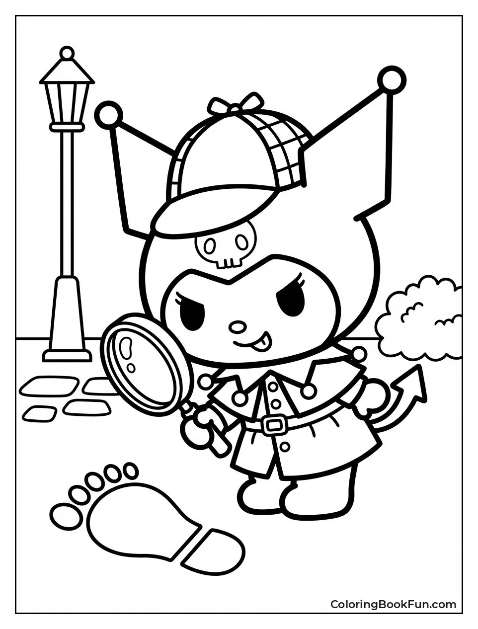 Detective Kuromi Finds Clues