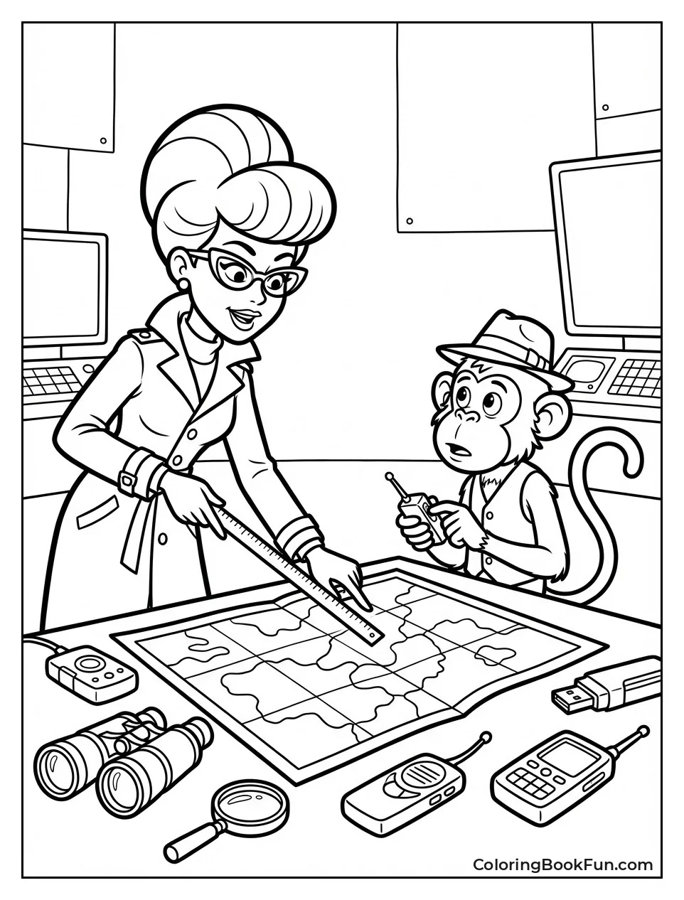 Honeydew Gives Monkey Gadgets